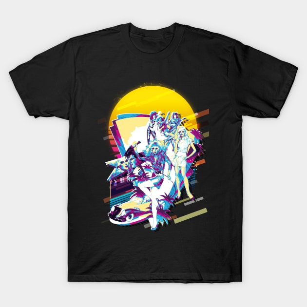 Animations Characters The Holograms Women My Favorite T-Shirt by WillyPierrot